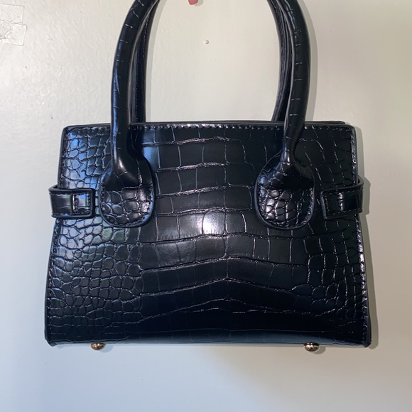 ⚠️ MUST GO! Double Handle Handbag- Black - Picture 6 of 7